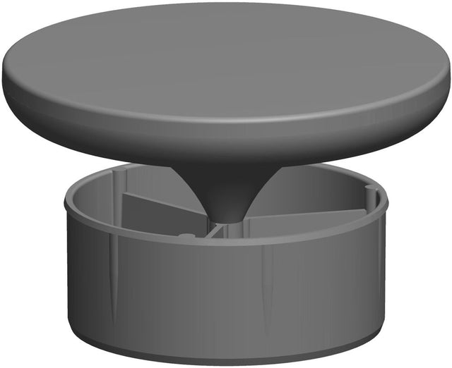 ATEC Mündungs-Abströmdüse DN80 schwarz, 1462