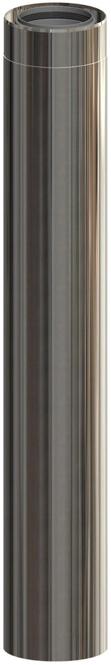 ATEC Rohrelement 940mm DN110/160 Edelstahl b Edelstahl blank, 703719