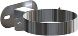 ATEC Wandabstandhalter 50mm DN110/160 Edelst Edelstahl blank, 703742