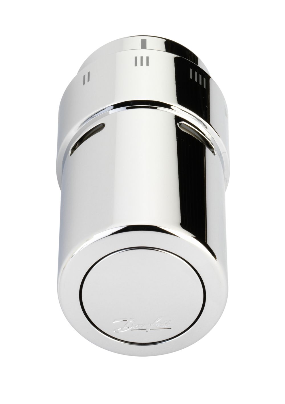 Danfoss Design-Fühlerelement RAX eingebauter Fühler, Chrom, 013G6170
