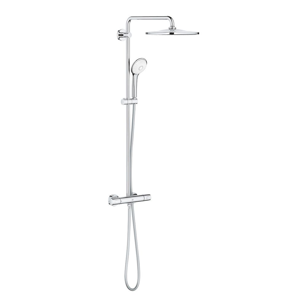 GROHE Duschsystem Euphoria 310, Wandmontage THM CoolTouch, chrom, 26075001