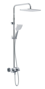 KLUDI COCKPIT Explorer Thermostat Dual Shower System, chrom, 8005005-00