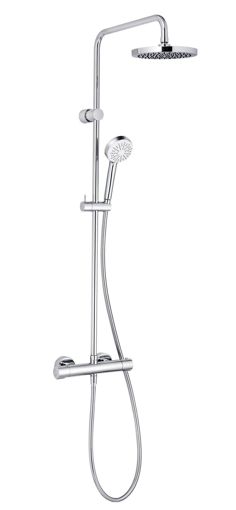 KLUDI LOGO Thermostat Dual Shower System DN 15, chrom, 6809405-00