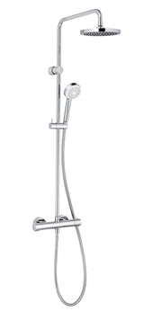 KLUDI LOGO Thermostat Dual Shower System DN 15, chrom, 6809405-00