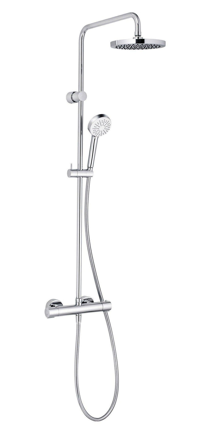KLUDI LOGO Thermostat Dual Shower System DN 15, chrom, 6809405-00