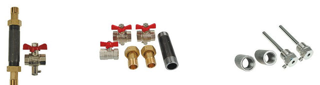 Einbausatz DN 32 1 1/2"-D-KH f.Direktmessung ohne Distanzstück Typ N, 2437007206