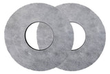 Pluggit Diffusionsdichtes Wandmanschettenset für Wetterschutzgitter mit DN180, IPP46-WM180