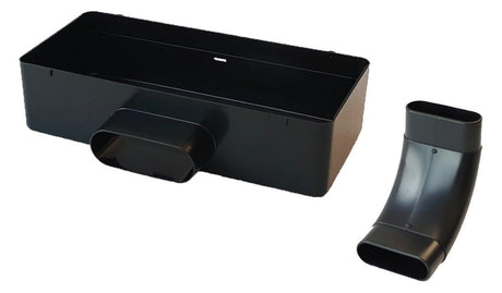 Pluggit Luftauslassset für PK150 für den Wandeinbau, PL180W