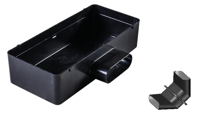 Pluggit Luftauslassset für PK200 für den Wandeinbau, PL230W