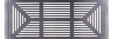Pluggit Abdeckgitter aus Edelstahl, Design Square, PL126