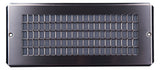 Pluggit Abdeckgitter aus Edelstahl, PL121