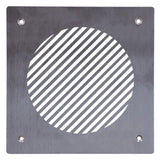 Pluggit Zuluftblende aus Edelstahl, Design Bar, PL133