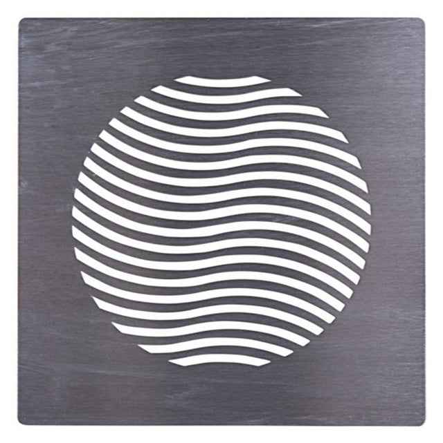 Pluggit Abluftblende aus Edelstahl, Design Wave, EVBP3
