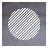 Pluggit Abluftblende aus Edelstahl, Design Bar, EVBP4