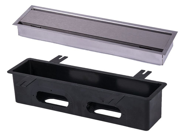 Pluggit PluggLine Design-Blende Slot Set-Abluft, EVBP10S