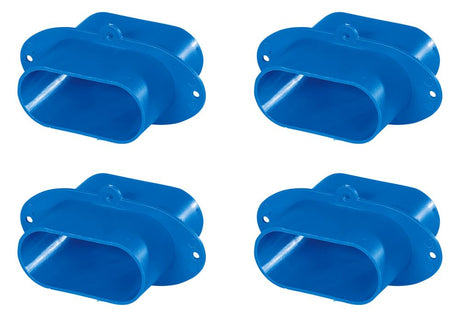 Pluggit PluggPlan - Verbinder der PP-C Channel-Luftverteilung, PP-UA-4