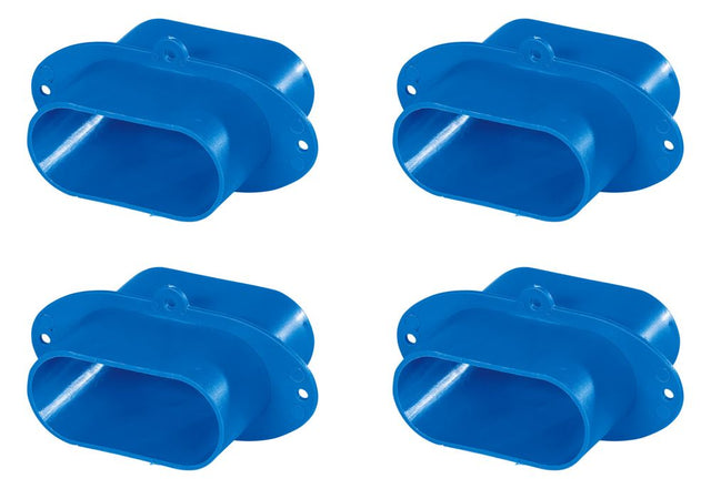 Pluggit PluggPlan - Verbinder der PP-C Channel-Luftverteilung, PP-UA-4