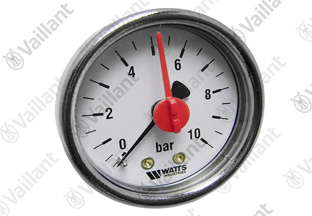VAILLANT Manometer Solarstation /1+2 u.w. Vaillant-Nr. , 101280