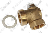 VAILLANT Anschlussstück, Winkel Speicherladeset 305953 Vaillant-Nr. , 103710