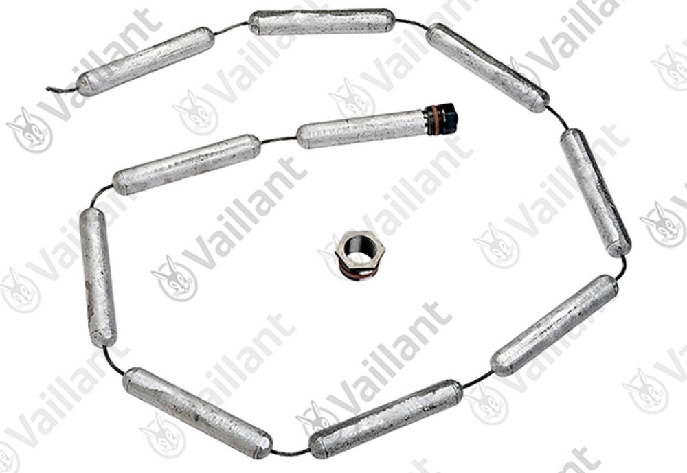 VAILLANT Kettenanode, mit Reduzierst. G1-G3/4 VIH S 300-500/2 u.w. Vaillant-Nr. , 106482