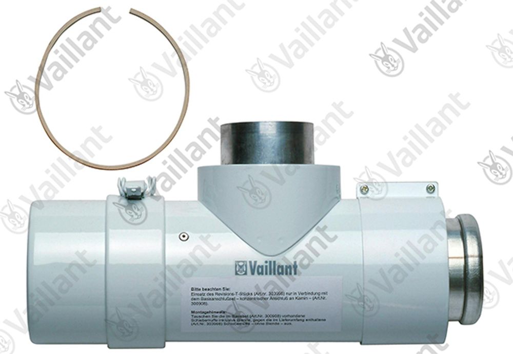 VAILLANT T-Stück Anschlusssets System 63/96 Alu Vaillant-Nr. , 129263