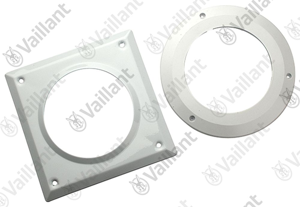 VAILLANT Rosetten, DN 125 (Set) Anschluss an 80 PP (starr) 80/125 u.w. Vaillant-Nr. , 147039