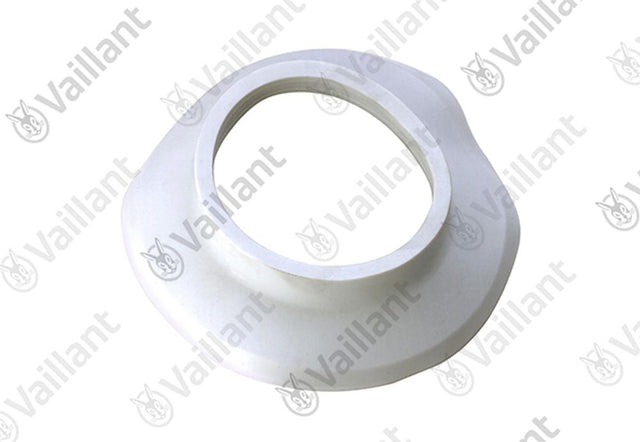 VAILLANT Rosette, außen, rund (100-165) Waagerechte WDF 60/100 Alu Vaillant-Nr. , 147042