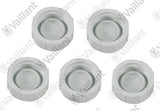 VAILLANT Kappe, (x5) Anschluss an 80 PP (starr) 60/100 u.w. Vaillant-Nr. , 147392
