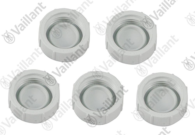 VAILLANT Kappe, (x5) Anschluss an 80 PP (starr) 60/100 u.w. Vaillant-Nr. , 147392