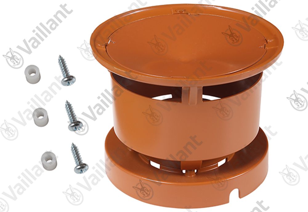 VAILLANT Abgashaube, rot Zub. 303200-3, 303205, 303926 Vaillant-Nr. , 178485
