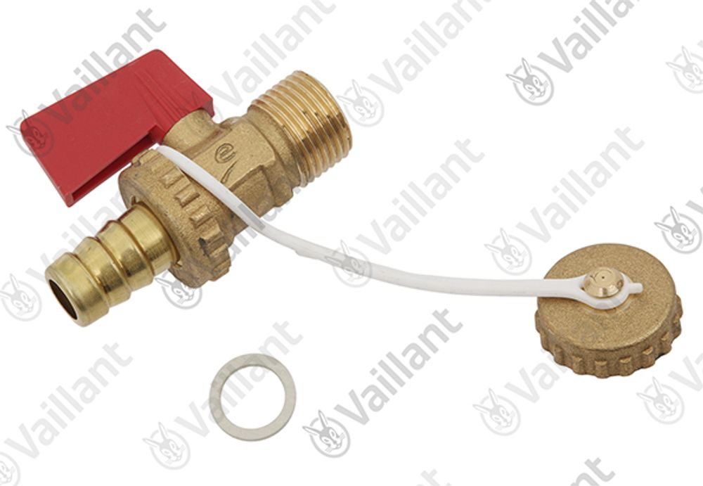 VAILLANT Entleerungsventil VSC 126+196/2-C 140/150 u.w. Vaillant-Nr. , 179072