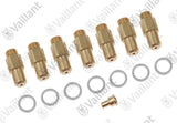 VAILLANT Düsenwechselsatz, 7 Düsen-D 2,40 VK 164/1-C u.w. Vaillant-Nr. , 200191
