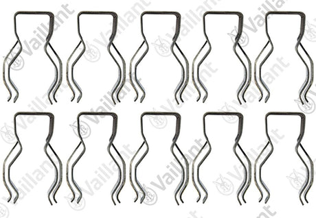 VAILLANT Klemmfeder, PWT, (x10) VWF 58+88+118/4 u.w. Vaillant-Nr. , 219621