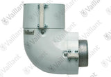 VAILLANT Bogen, 90 Grad Anschlusssets System 63/96 Alu u.w. Vaillant-Nr. , 284733