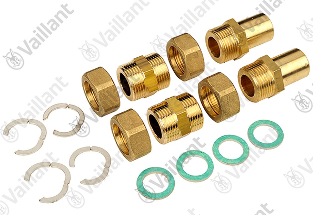 VAILLANT Verschraubung, DN = 16 mm Solar Flexrohr 2in1 DN 16,20 x 15m, u.w. Vaillant-Nr. , 545709