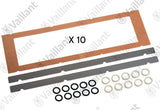 VAILLANT Dichtung, Brennerhaube, Set a 10 St. VKK 806-2806 u.w. Vaillant-Nr. , 981301