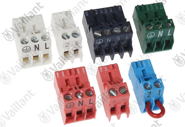 VAILLANT Steckverbinder, Set VIH QW 190/6 E u.w. Vaillant-Nr. , 0010034415
