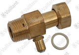 VAILLANT Verschraubung, mit Messnippel MAG 11+14-2/0 Vaillant-Nr. , 0020006753