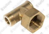 VAILLANT T-Stück, K.F.E.-Hahn/Speicher VSC S 126+196/2-C 180/200 u.w. Vaillant-Nr. , 0020013482