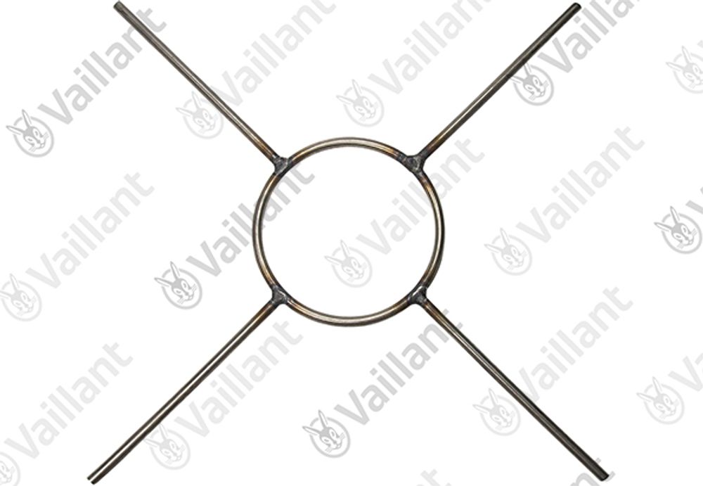 VAILLANT Halter, Befestigungskreuz, DN 80 Brennwertsystem 60/100 PP Vaillant-Nr. , 0020018338