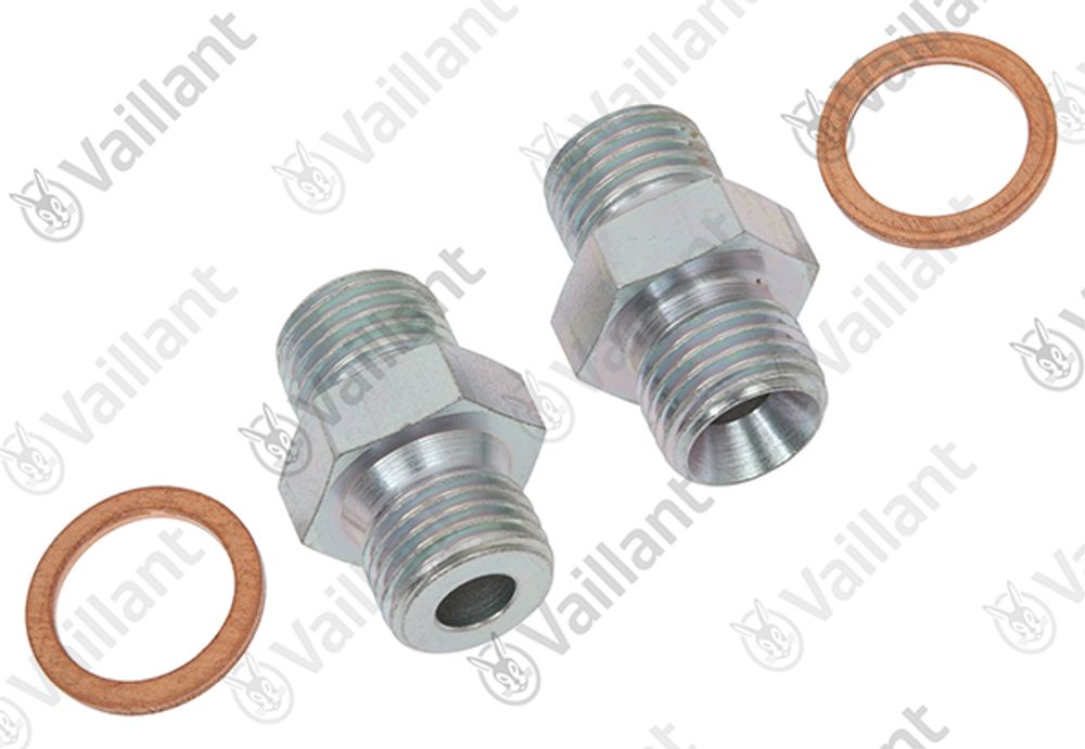 VAILLANT Nippel, Set a 2 St. VKO 156+256+356/3-7 u.w. Vaillant-Nr. , 0020021168