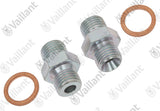VAILLANT Nippel, Set a 2 St. VKO 156+256+356/3-7 u.w. Vaillant-Nr. , 0020021168