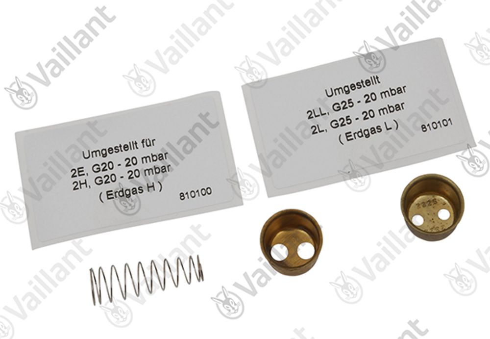 VAILLANT Beistellteile, Gasumrüstung VSC 194-C 150 Vaillant-Nr. , 0020022543