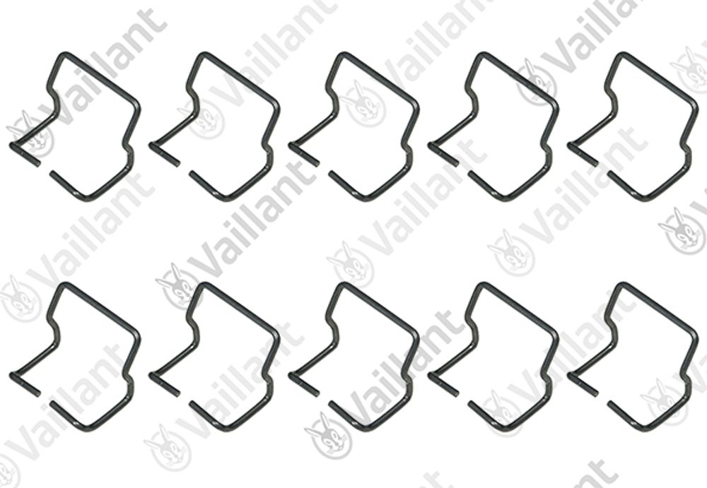 VAILLANT Klammer, UDK, (x10) VAS 106/3 u.w. Vaillant-Nr. , 0020029605