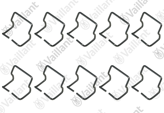 VAILLANT Klammer, UDK, (x10) VAS 106/3 u.w. Vaillant-Nr. , 0020029605