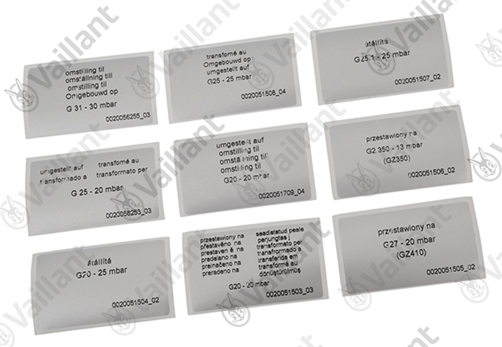 VAILLANT Umstellsatz, P -> E/LL VSC 196/2-C 150 u.w. Vaillant-Nr. , 0020046467