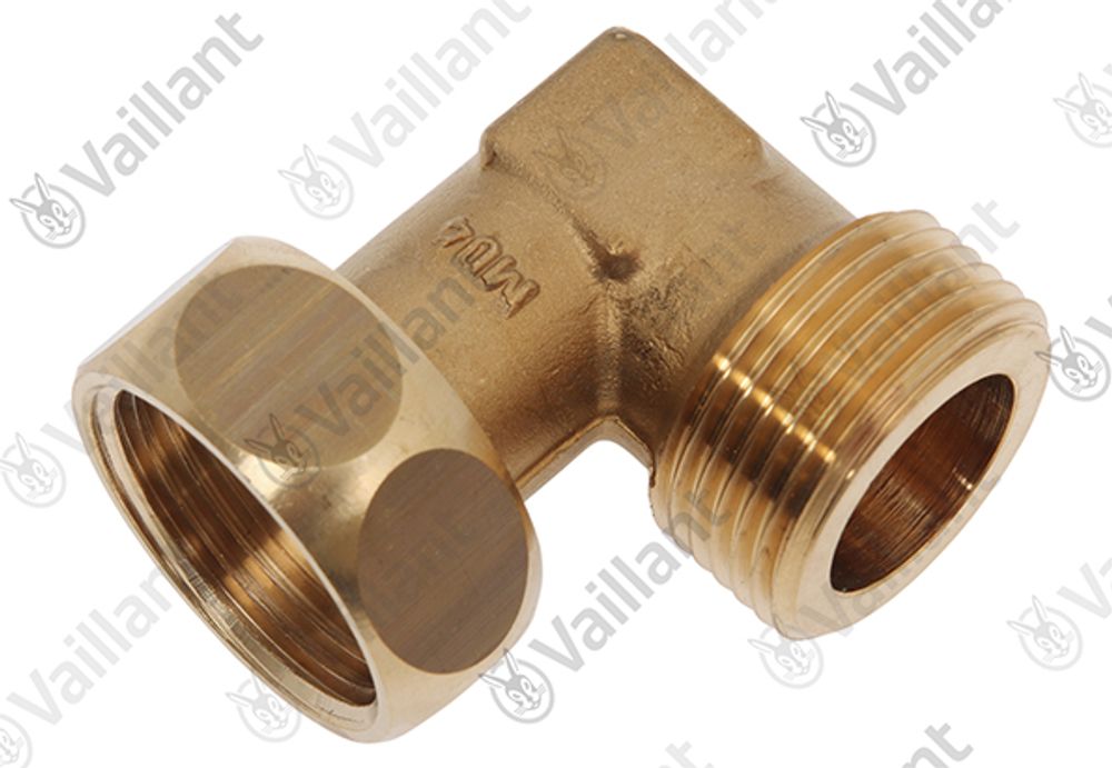 VAILLANT Anschluss, Winkel (G 3/4-G 3/4) 0020170496 Anschlusszubehör, u.w. Vaillant-Nr. , 0020057171