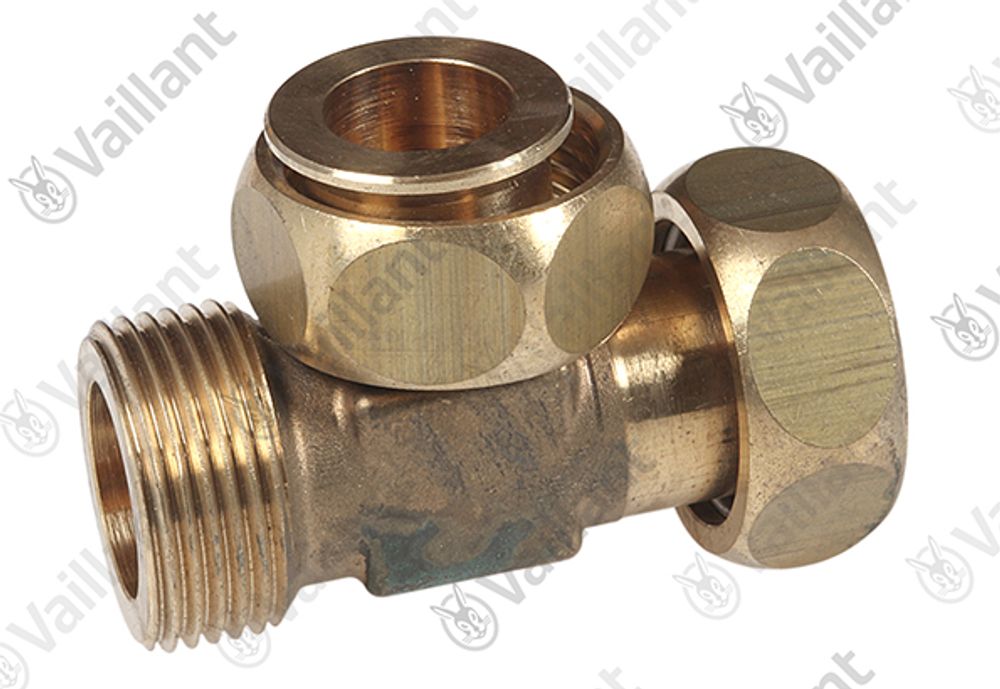 VAILLANT T-Stück, Anschluss ADG VAS 106/3 u.w. Vaillant-Nr. , 0020057173