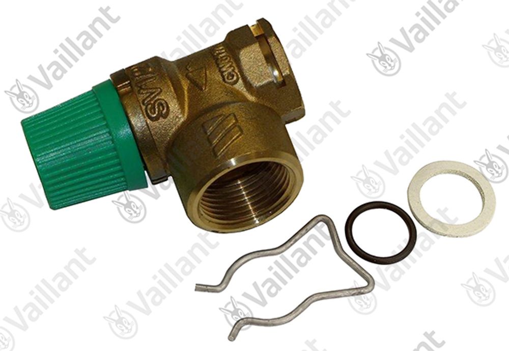 VAILLANT Sicherheitsventil, 6 bar VSC S 146+206/4-5 150 (R1) u.w. Vaillant-Nr. , 0020057186