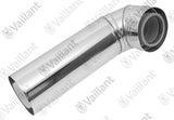VAILLANT Bogen 87 Grad, Stützbogen System 80/125 PP, Fassadensystem Vaillant-Nr. , 0020059477